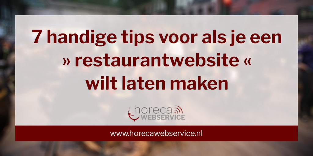 Handige tips voor als je een restaurantwebsite wilt laten maken (foto Bigstock Berlin 25613672)